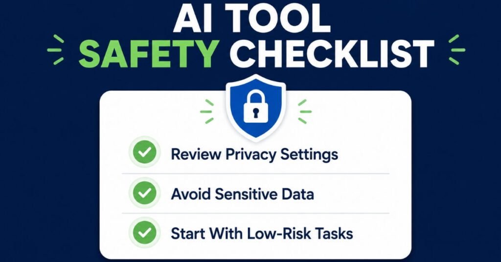 Safety checklist for using the best AI tools for beginners