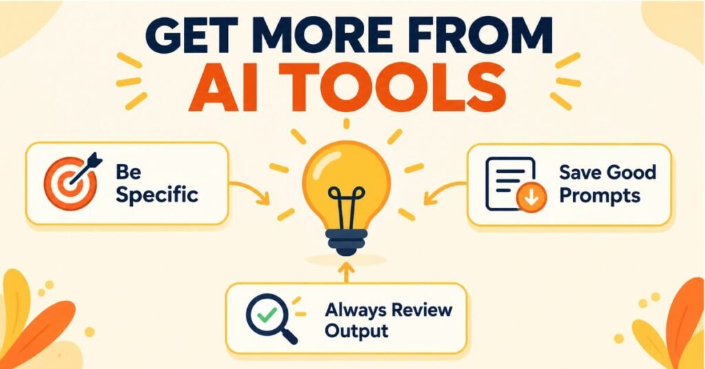 Tips to get more value from the best AI tools for beginners