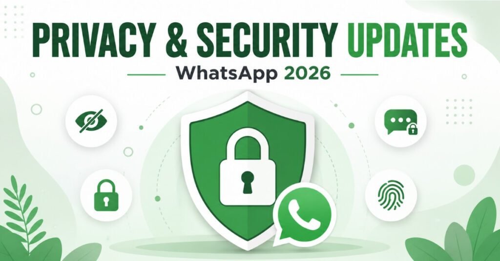 WhatsApp privacy and security update 2026 shield icon