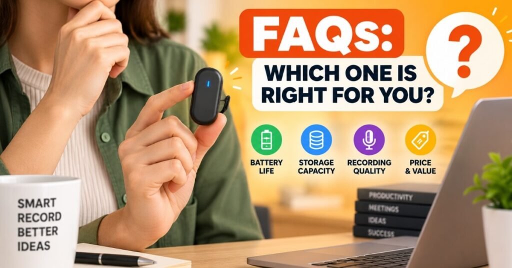 AI voice recorder FAQ guide 2026