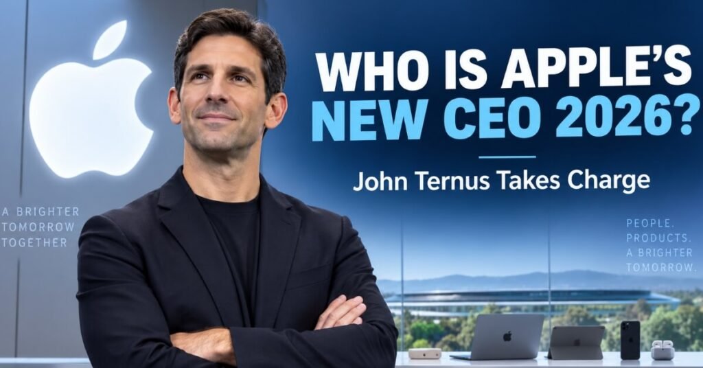 Who is Apple's new CEO 2026 — John Ternus takes charge as Apple's chief executive